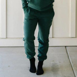 Zyia Pine Relaxation Sweats size small 26" inseam